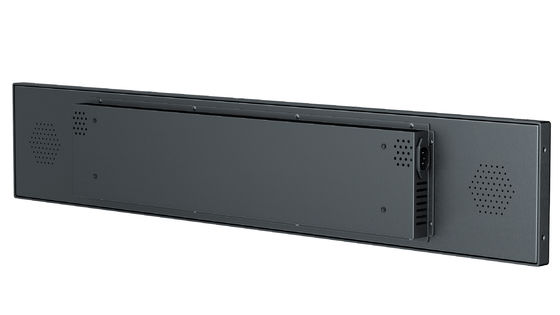 Pantalla táctil extensible de 35.5 pulgadas para quiosco digital con resolución 3840x1080 y sistema Android 10