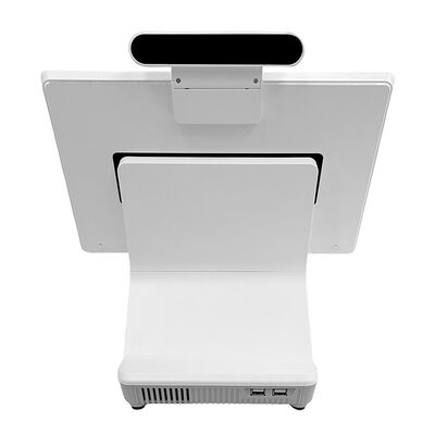 Quiosco de autochequeo de escritorio con pantalla capacitiva de 10 puntos Android o Windows Comunicación opcional y WiFi personalizada para la administración de visitantes