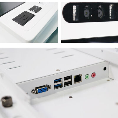 Quiosco con pantalla táctil capacitiva de 10 puntos Touchwo con resolución de 1920x1080 y montaje en pared para pedidos y pagos automáticos