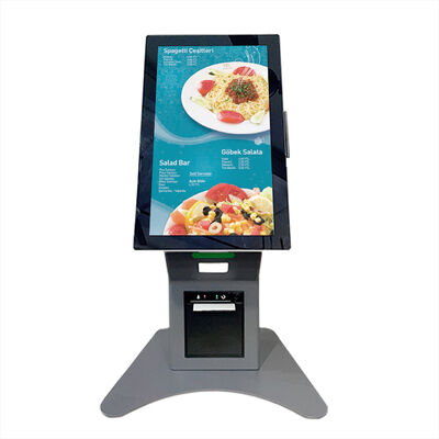 Quiosco de autoservicio de 15.6 pulgadas con sistema operativo Android y reconocimiento facial para registro de entrada/salida en tiendas