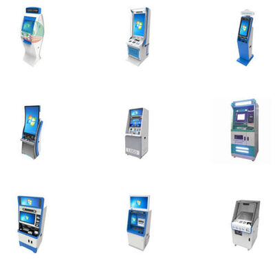 Quiosco de autochequeo con pantalla táctil capacitiva de 10 puntos tamaño personalizado y servicio OEM / ODM para hoteles y albergues