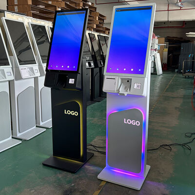 Quiosco de autoservicio de pantalla táctil de 27/32 pulgadas para pedidos y uso interactivo