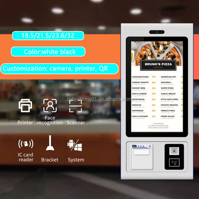 Floor Standing Touch Screen Kiosk with 2K/4K Resolution and 60,000 Hours Lifespan for Self Service Applications