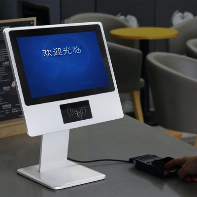 Quiosco de autoservicio de 12.1 pulgadas montable en pared con pantalla táctil capacitiva de 10 puntos para uso en interiores