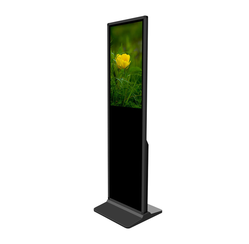 Quiosco de pantalla táctil de 32 pulgadas con pantalla vertical y lector de tarjetas
