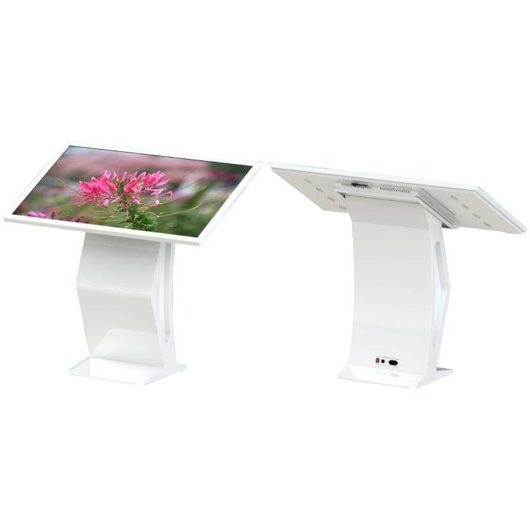 Quiosco de pantalla táctil de 55 pulgadas con sistema Android y pantalla interactiva IPS Full HD