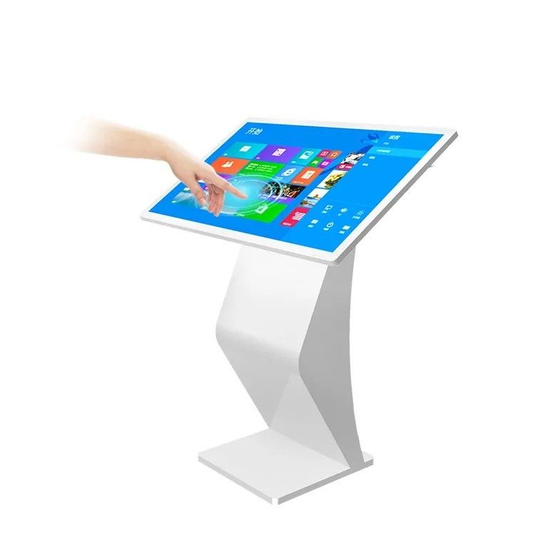 Quiosco digital interactivo Android 9.0 de 32 pulgadas con pantalla táctil capacitiva Full HD de 1920x1080px