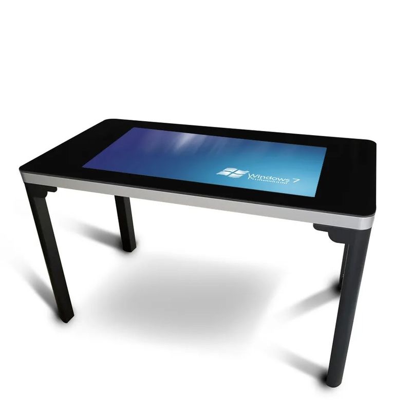 Mesa de pantalla táctil interactiva de 55 pulgadas con 350 nits Brillo para oficina y juegos