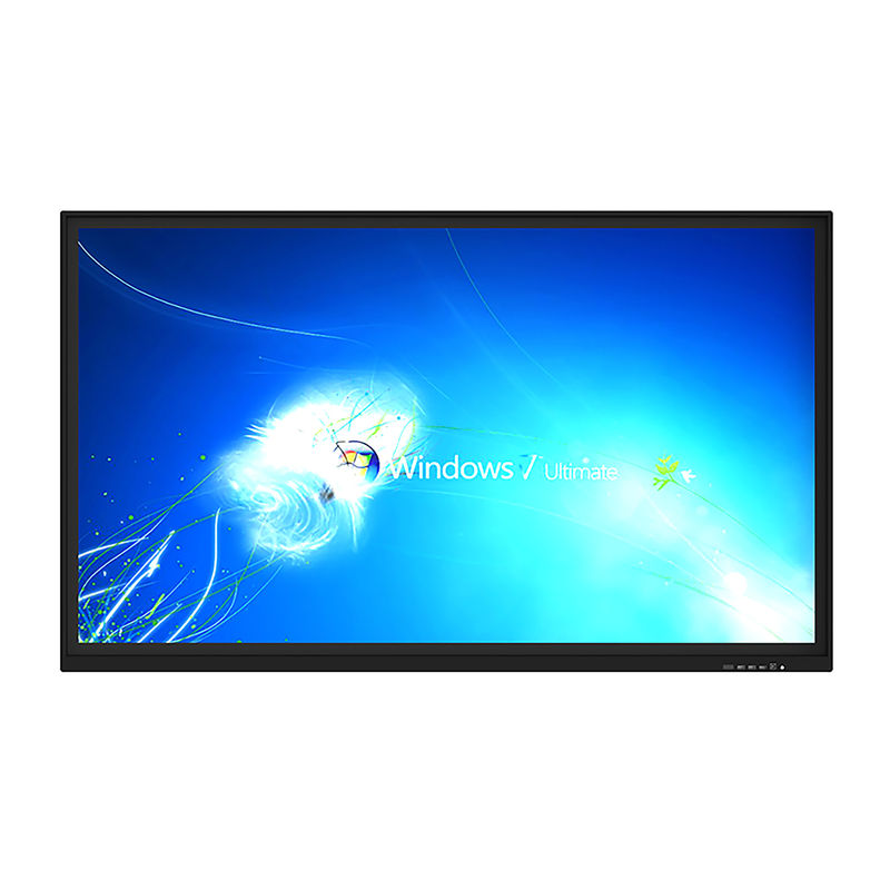 Monitoreo de pantalla táctil de 75 pulgadas pantalla de pared TV Android montada en un solo kiosco de pantalla táctil
