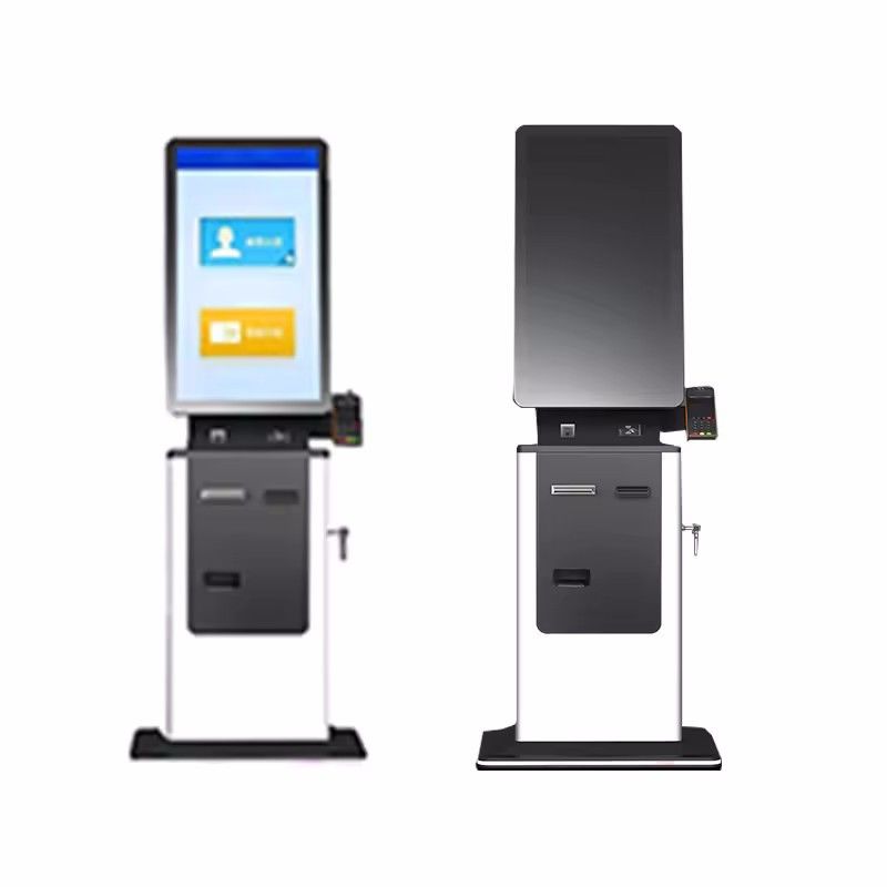 Quiosco de autoservicio de pantalla táctil de 32 pulgadas con marca personalizada y funciones múltiples