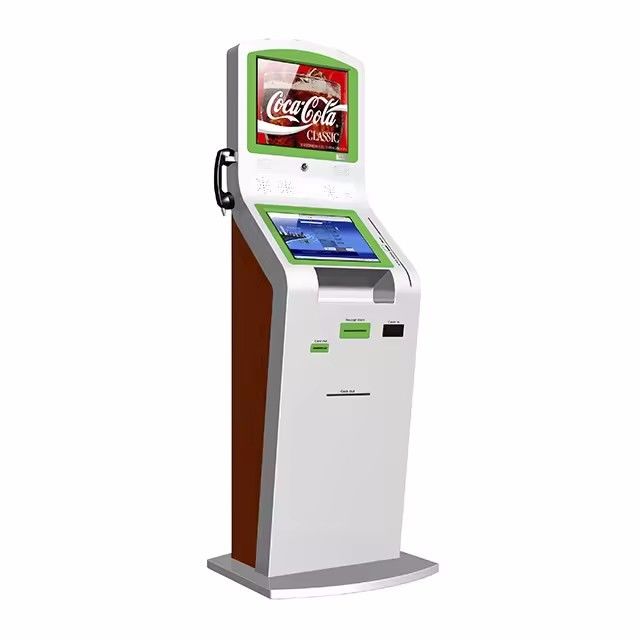 Quiosco de autoservicio con pantalla táctil con pantalla de 22/32 pulgadas y opciones de pago múltiple