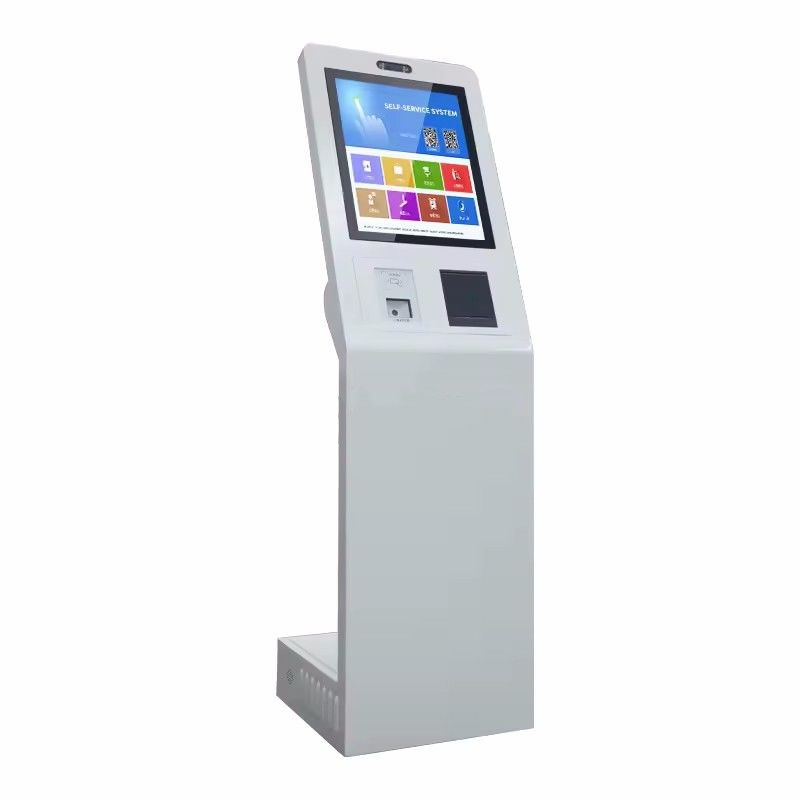 21Quiosco de pantalla táctil de piso de 5 pulgadas Quiosco de terminal de autoservicio personalizado