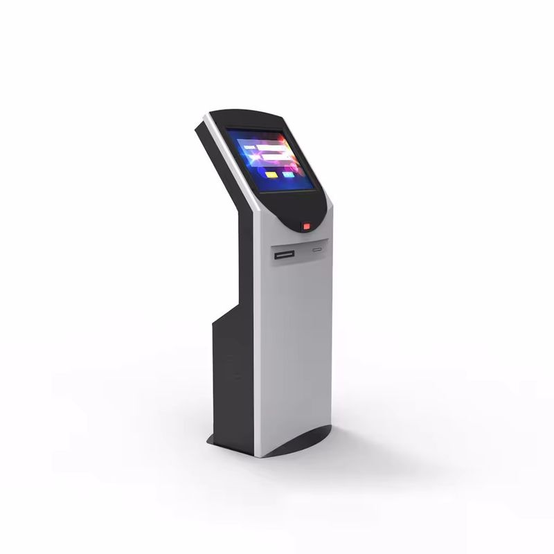 Cubierta de metal pantalla táctil quiosco digital de 22 pulgadas con Windows 10 Intel Core I3