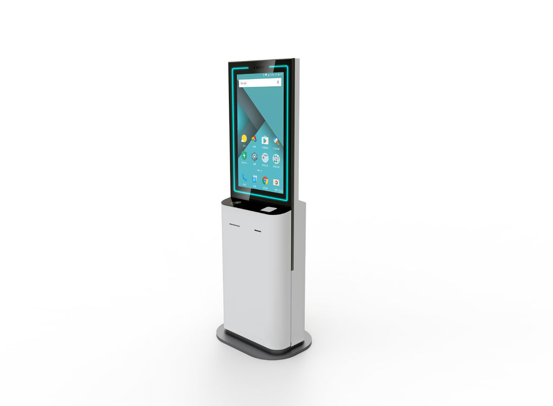 Quiosco de auto-pedidos de pantalla LCD de 22 pulgadas con reconocimiento facial y escáner 1D/2D incorporado para restaurantes