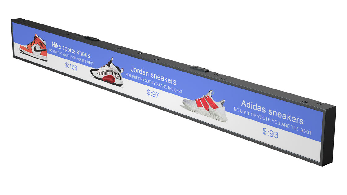 Pantalla publicitaria LCD de 47.1 pulgadas con ángulo de visión de 178° y relación de contraste de 1000:1 para señalización digital de alto impacto
