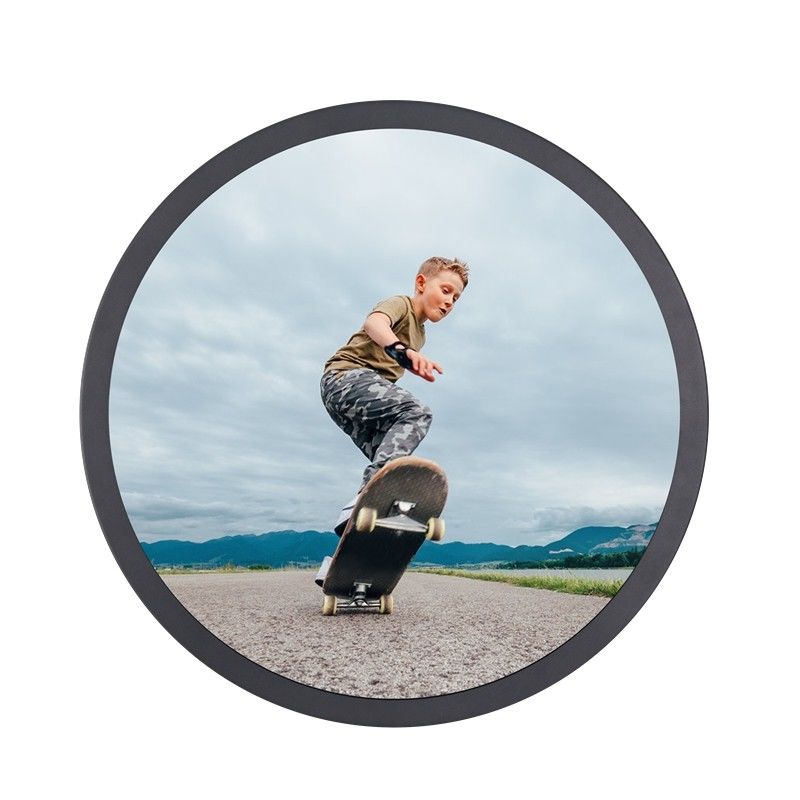 Pantalla circular de publicidad Pantalla redonda de Android