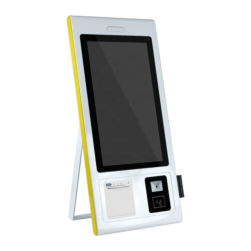 Quiosco de autoservicio de 21,5 pulgadas FHD con pantalla táctil capacitiva de 10 puntos y impresora térmica opcional
