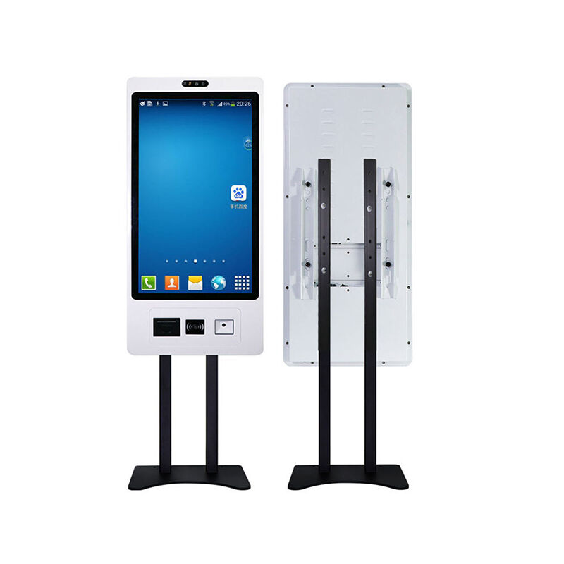 Quiosco con pantalla táctil capacitiva de 10 puntos Touchwo con resolución de 1920x1080 y montaje en pared para pedidos y pagos automáticos