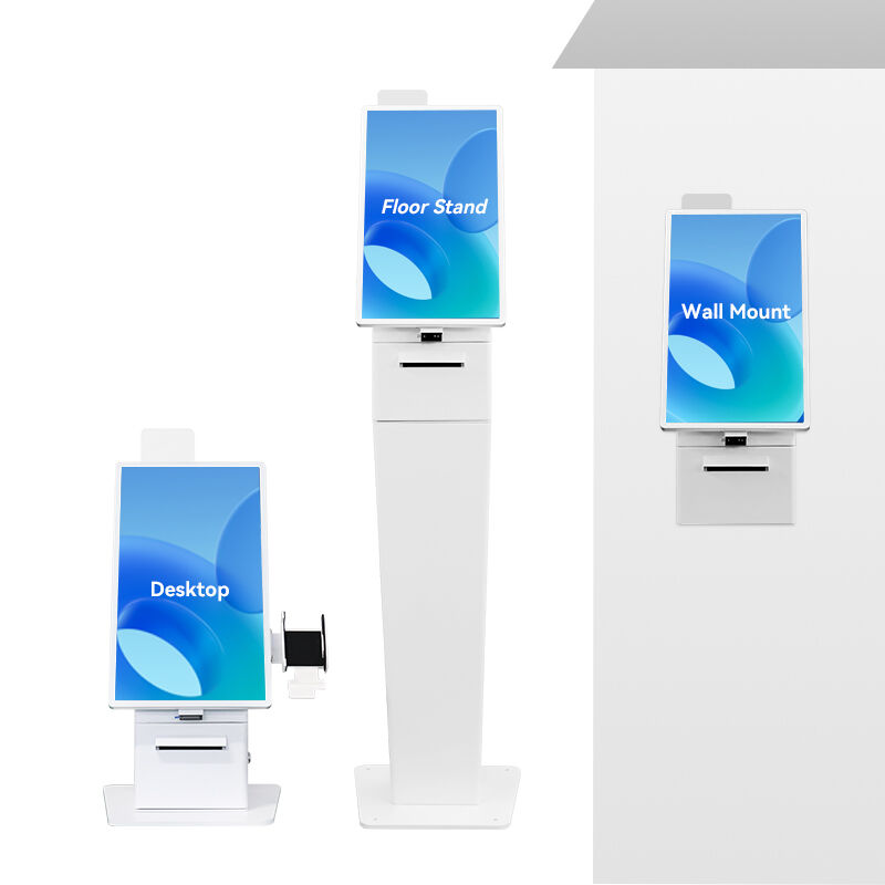 21.5 Inch Capacitive Touch 10 Point Self Service Kiosk with Multi-OS Support for Payment Terminal