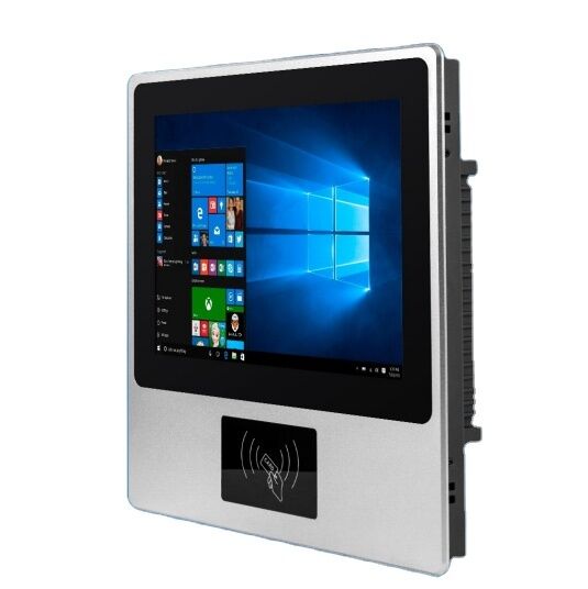 Quiosco de autoservicio de 12.1 pulgadas montable en pared con pantalla táctil capacitiva de 10 puntos para uso en interiores